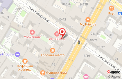 Страховая компания СберСтрахование на Суворовском проспекте на карте