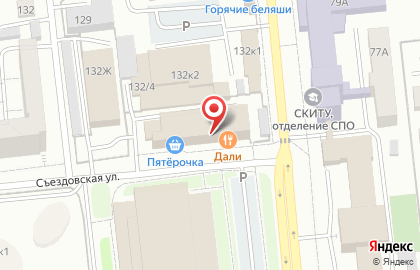 Магазин выпечки в Центральном районе на карте