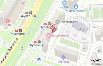 Краса Люкс на улице Генерала Кузнецова на карте