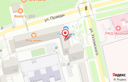 Частный детский сад Теремок в Дёмском районе на карте