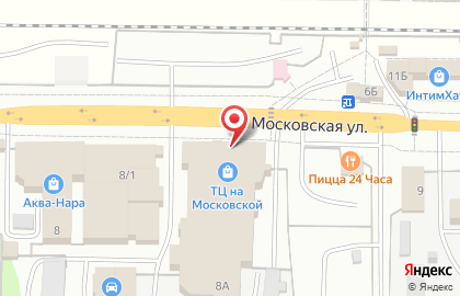 Аптека А-Мега на Московской улице в Наро-Фоминске на карте