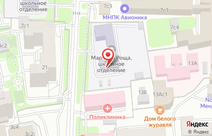 Поддержка на Новосущёвской улице на карте