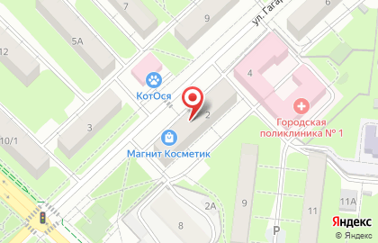 Супермаркет Магнит в Москве на карте
