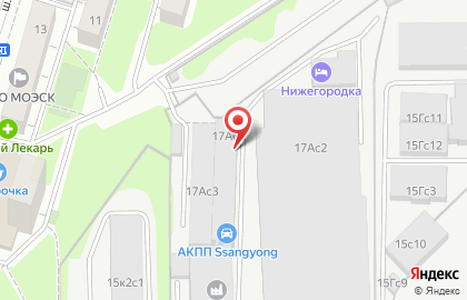 Автосервис по ремонту АКПП Бибика-Ремонт в Нижегородском районе на карте