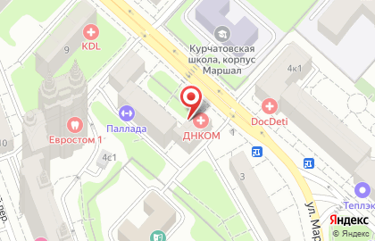 003.ru на улице Маршала Бирюзова на карте