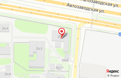 Пункт техосмотра на Автозаводской улице в Даниловском районе на карте