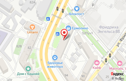 Продуктовый магазин, ИП Уханов А.Н. на карте