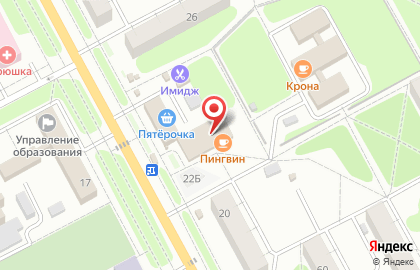 Супермаркет Магнит на Ленина, 22 на карте