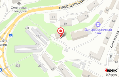 Пограничное управление ФСБ России по Приморскому краю во Владивостоке на карте