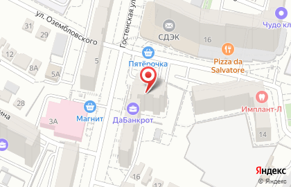 Магазин Мир автомасел на Гостенской улице на карте