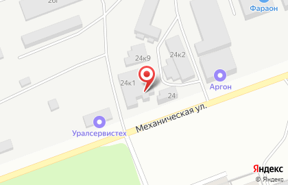 Производственная фирма Сундук на Механической улице на карте