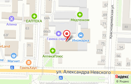 Магазин Автозапчасти в Саранске на карте