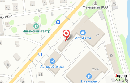Аптека НикоФарм в Ишиме на карте