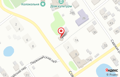 Отделение банка Сбербанк России на Советской улице, 5 на карте