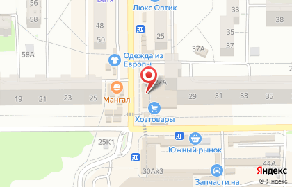 Магазин цветов в Калининграде на карте
