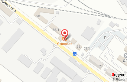 Столовая Ашхана на улице Рождественского на карте