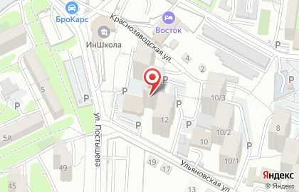 Sahar & Vosk в Первореченском районе на карте