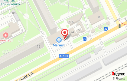 Аптека Ригла в Москве на карте