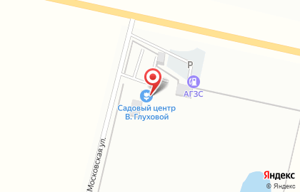 Садовый центр Веры Глуховой на Московской улице на карте