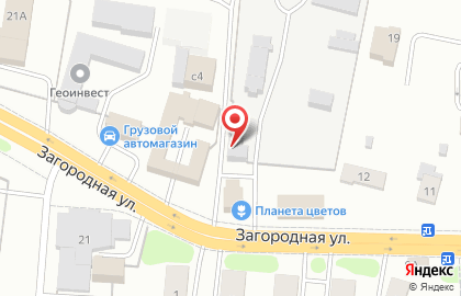 ООО Клевер на Загородной улице на карте