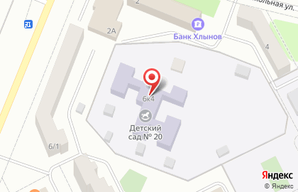 Детский сад №20 в Кирово-Чепецке на карте