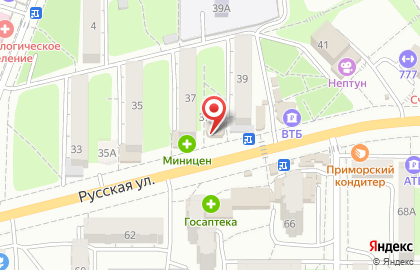 Магазин цветов в Советском районе на карте
