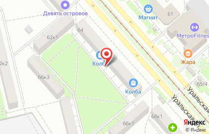 Инсайд в Кировском районе на карте