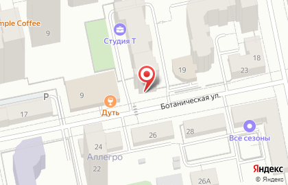 Магазин Монетка в Екатеринбурге на карте