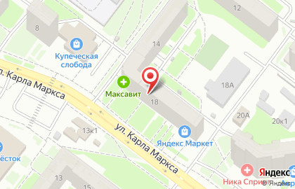Павловская курочка, ООО Русское поле на улице Карла Маркса на карте