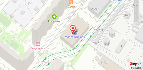 Студия массажа упругого тела XSISE на метро Митино на карте