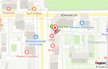 Клинико-диагностическая лаборатория KDL в Новороссийске на карте