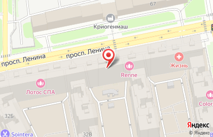 Страховая компания СберСтрахование на проспекте Ленина на карте