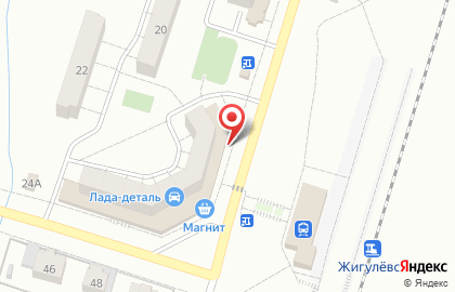 Магазин разливных напитков на Вокзальной улице на карте