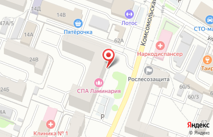 Магазин запчастей для корейских, французских и японских автомобилей AM Studia на Комсомольской на карте