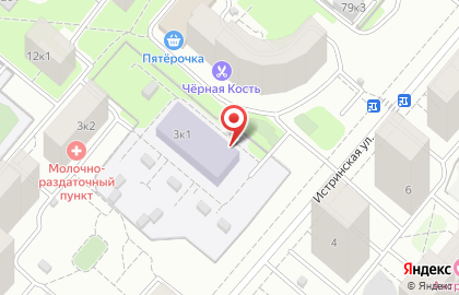 Школа №887 в Москве на карте