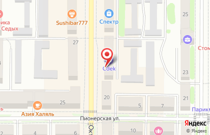 Микрокредитная компания Микроденьги на Октябрьской улице на карте