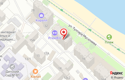 Частный детский сад Лукоморье в Ленинском районе на карте