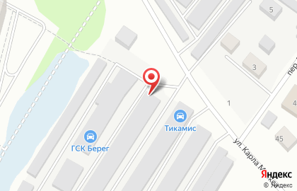 Сервис-маркет Тикамис на улице Карла Маркса на карте