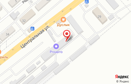 Торговая компания Аверс Техно на Центральной улице на карте