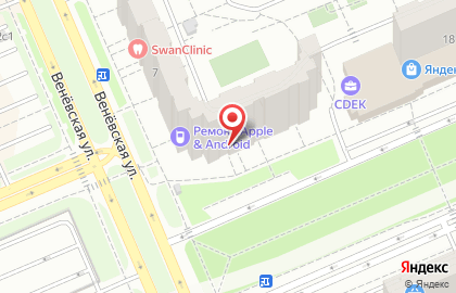 Сервисный центр Led-Service на Венёвской улице на карте