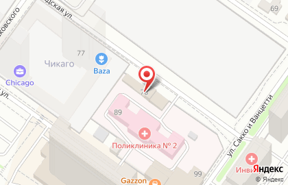 Автоимперия на улице Ленинградской на карте