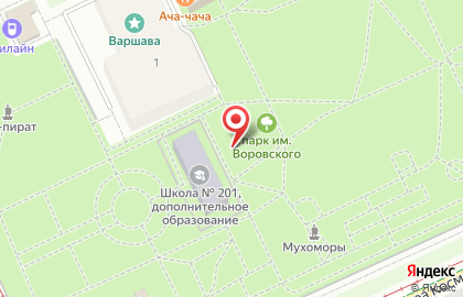 Войковский на карте