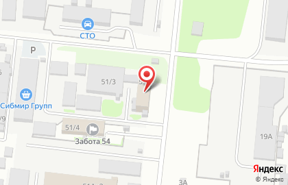 Служба доставки обедов Три-М на карте