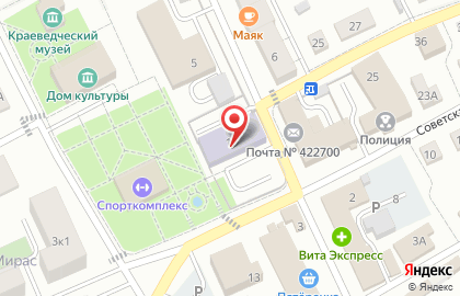 Магазин электротоваров на Советской, 9Б на карте