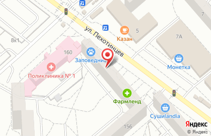 Парикмахерская Стрижка-SHOP в Железнодорожном районе на карте