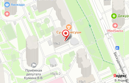 Стоматологическая клиника Дент.FM на карте