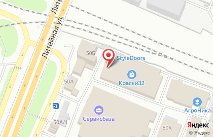 Торгово-производственная компания Мастер Окна на Кромской улице на карте