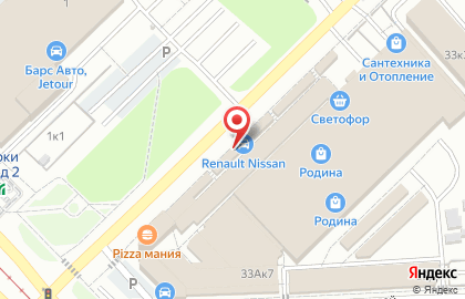 Магазин автозапчастей R auto в Советском районе на карте
