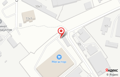 Торговая компания Мегастор на карте