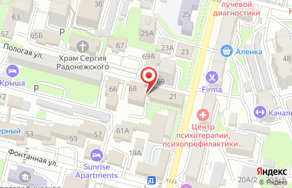 Радио Шансон, FM 103.2 в Ленинском районе на карте